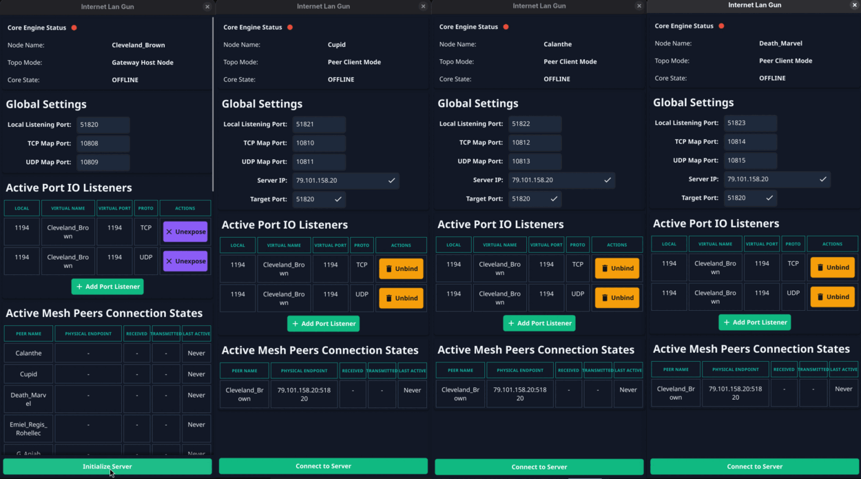 Multiple Instances Not Connected